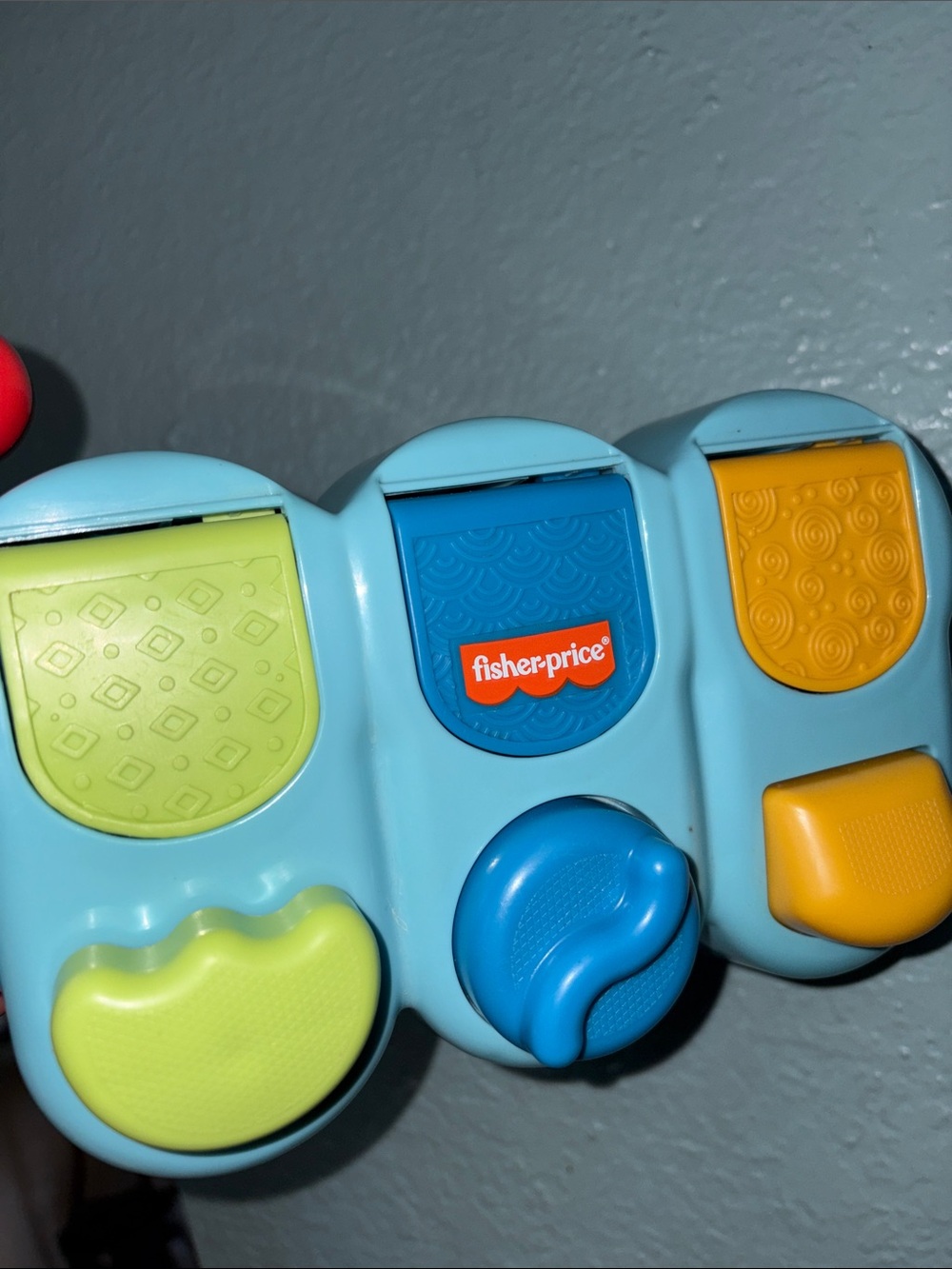 Fisher Price~Blue Caterpillar Pop-Up Toy